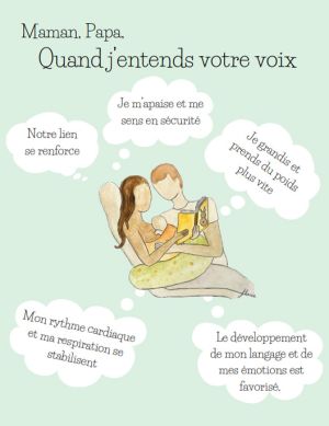 Hablarle y cantarle a tu bebé le hace sentir bien