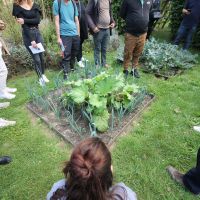 Visita a los jardines del IMEC