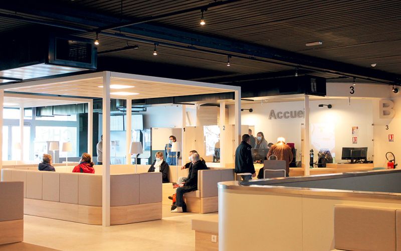 Plateau de consultation