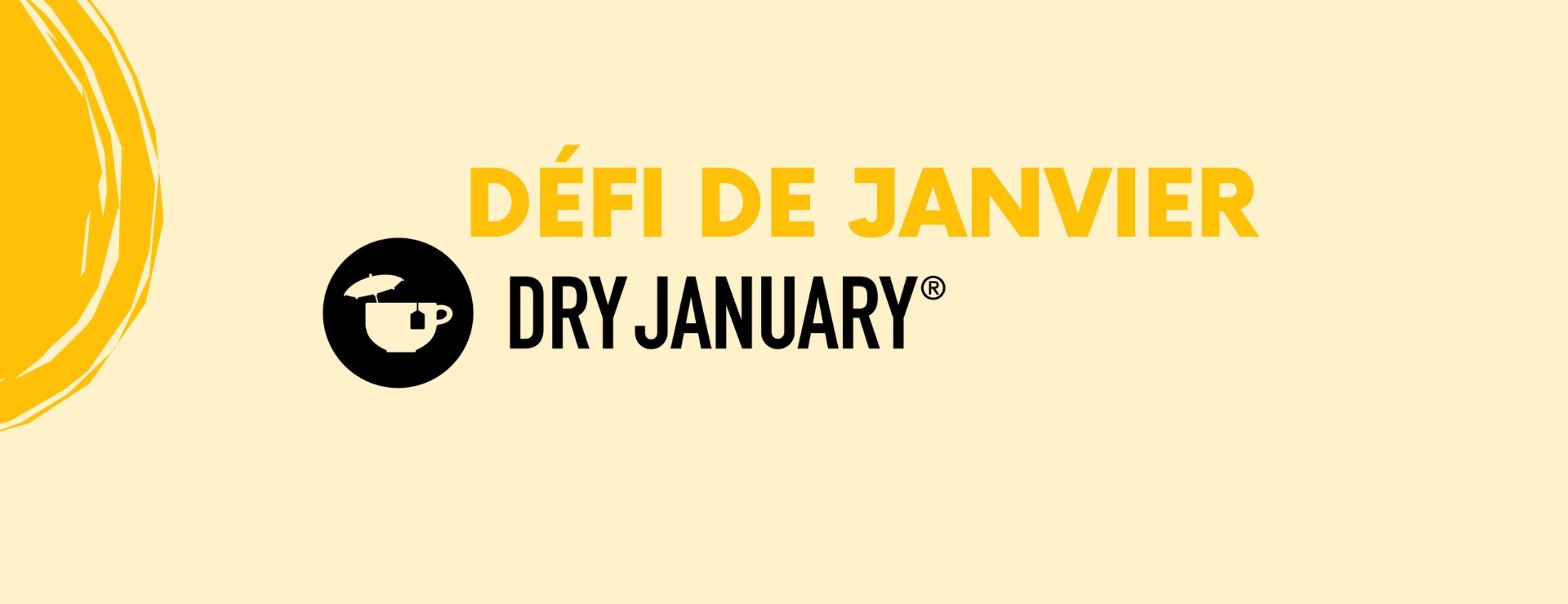 Le défi de Janvier (Dry January) 2026