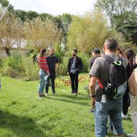 Visita a los jardines del IMEC