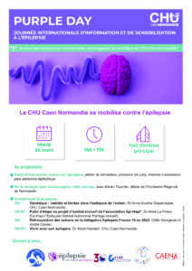 Epilepsy information day at Caen Normandy University Hospital